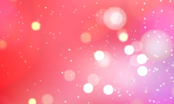 Abstract Licht Gouden Verloop Roze Feestelijke Bokeh Achtergrond Met Glitter — Stockfoto