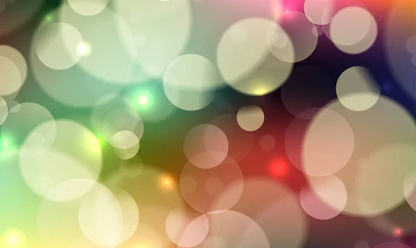 Soyut Parlak Pırıl Pırıl Çemberler Noel Işıkları Olan Altın Renginde — Stok fotoğraf