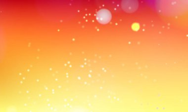 Soyut, parlak, pırıl pırıl çemberler, Noel ışıkları olan, altın renginde, şenlikli, şenlikli bir arka plan. Güzel doku.