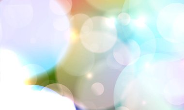 Soyut, parlak, pırıl pırıl çemberler, Noel ışıkları olan, altın renginde, şenlikli, şenlikli bir arka plan. Güzel doku.