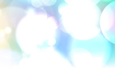 Soyut, parlak, pırıl pırıl çemberler, Noel ışıkları olan, altın renginde, şenlikli, şenlikli bir arka plan. Güzel doku.