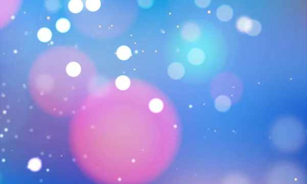 Абстрактный Светло Золотой Розовый Праздничный Боке Фон Блестками Размытых Кругов — стоковое фото