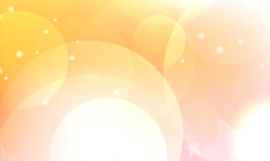 Soyut, parlak, pırıl pırıl çemberler, Noel ışıkları olan, altın renginde, şenlikli, şenlikli bir arka plan. Güzel doku.