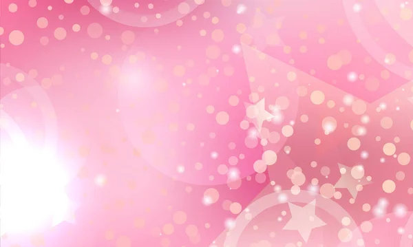 Abstract Licht Gouden Verloop Roze Feestelijke Bokeh Achtergrond Met Glitter — Stockfoto