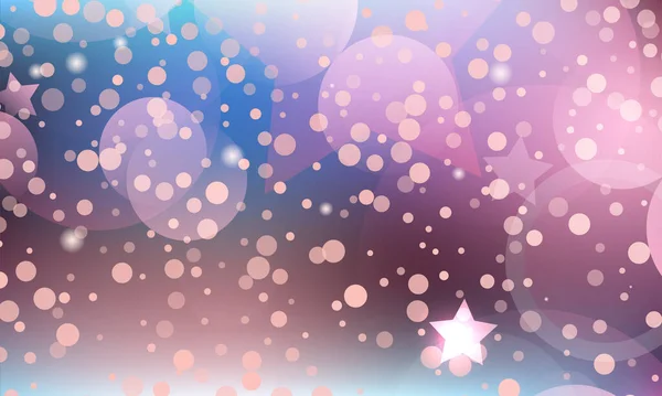 Abstract Licht Gouden Verloop Roze Feestelijke Bokeh Achtergrond Met Glitter — Stockfoto