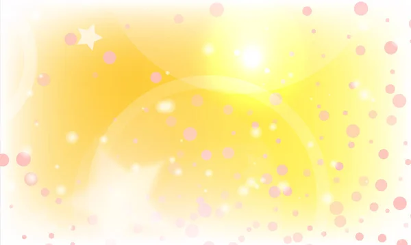 Abstrato Luz Dourada Gradiente Rosa Festivo Bokeh Fundo Com Brilho — Fotografia de Stock