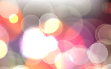 Soyut, parlak, pırıl pırıl çemberler, Noel ışıkları olan, altın renginde, şenlikli, şenlikli bir arka plan. Güzel doku.