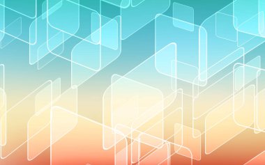 Altıgen ve dişli tekerlekleri olan soyut geniş teknoloji arka planı. Yüksek teknoloji devre kartı illüstrasyonu.