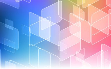 Altıgen ve dişli tekerlekleri olan soyut geniş teknoloji arka planı. Yüksek teknoloji devre kartı illüstrasyonu.