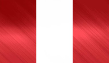 Sallanan desenli Peru bayrağı. Vektör arkaplanı.