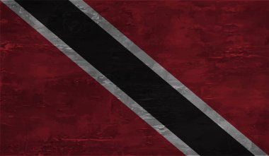 Trinidad ve Tobago grunge bayrağı