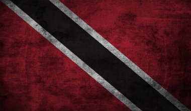 Trinidad ve Tobago grunge bayrağı