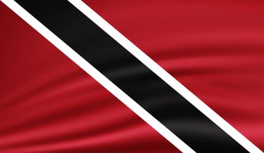 Trinidad ve Tobago grunge bayrağı