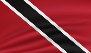 Trinidad ve Tobago grunge bayrağı