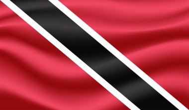 Trinidad ve Tobago grunge bayrağı