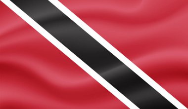 Trinidad ve Tobago grunge bayrağı