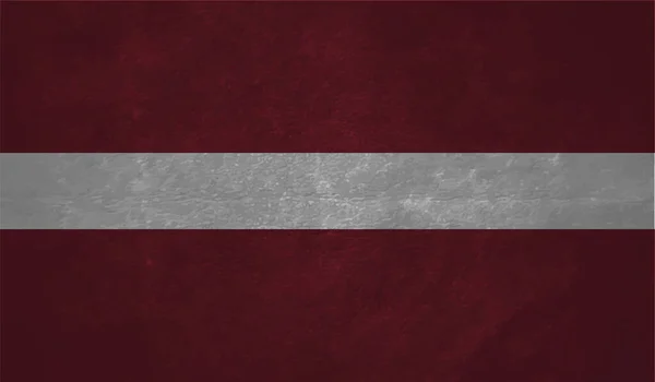 Lotyšsko Národní Grunge Vlajka Pro Vaše Vzory — Stockový vektor