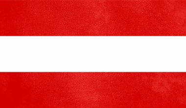 Avusturya 'da Ulusal Gün. Vektör illüstrasyon bayrağı