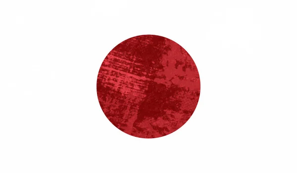 Grunge Vector Japón Bandera Colorido Para Web Trabajo Diseño — Archivo Imágenes Vectoriales