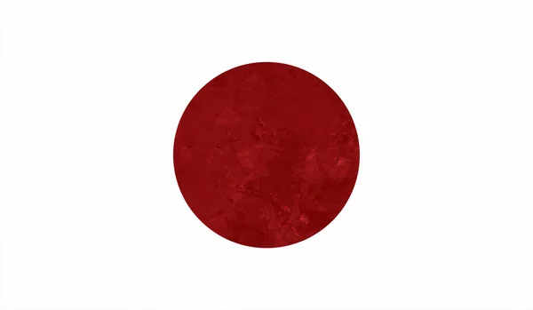 Grunge Vektor Japonsko Vlajka Barevné Pro Web Design Práce — Stockový vektor