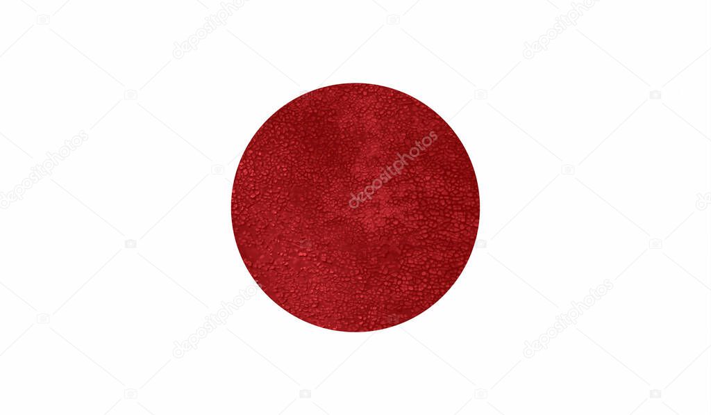 Grunge vector japan flag colorful for web and design work