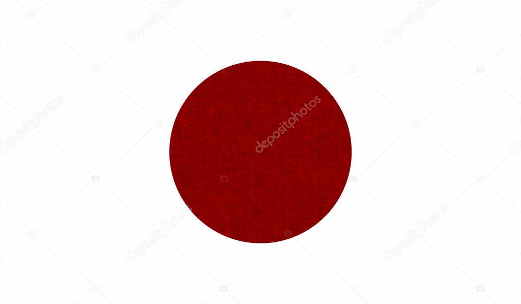 Grunge vector japan flag colorful for web and design work