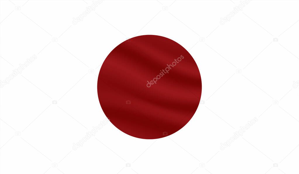 Grunge vector japan flag colorful for web and design work