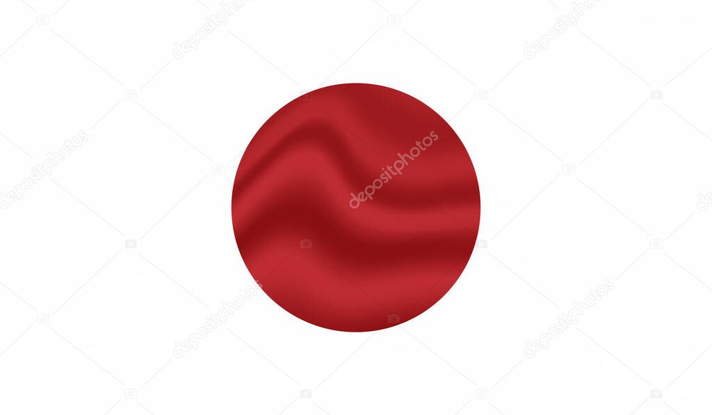 Grunge vector japan flag colorful for web and design work