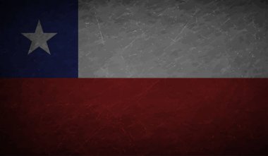 Suriye bayrağı sallanan grunge desenli. Vektör arkaplanı.