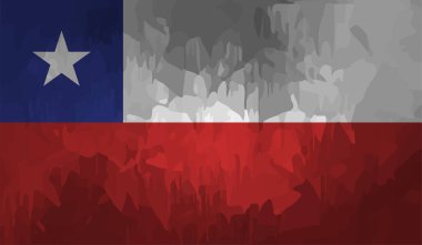 Suriye bayrağı sallanan grunge desenli. Vektör arkaplanı.