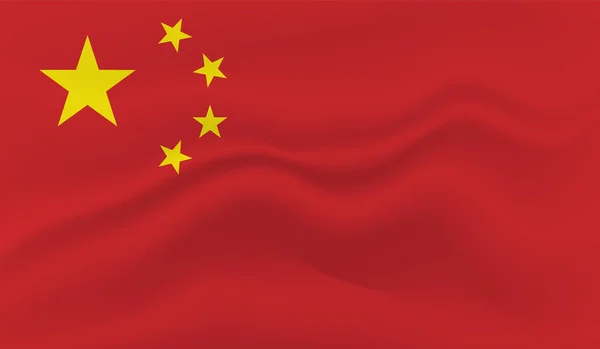 Bandeira Grunge China Fundo Texturizado Ilustração Vetorial —  Vetores de Stock