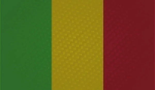 Bandera Estilo Grunge Guinea Sobre Fondo Transparente — Vector de stock