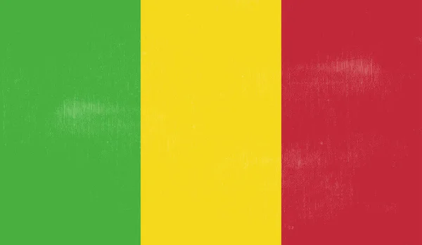 Drapeau Style Grunge Guinée Sur Fond Transparent — Image vectorielle