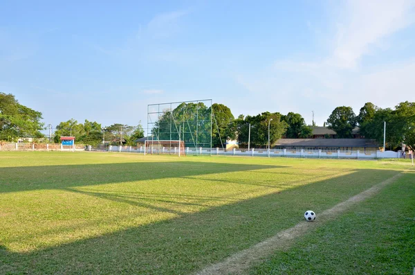 Soccer field — Stock Photo, Image