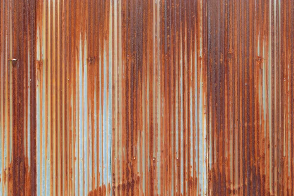 Rusted galvanized iron plate — Stock Photo, Image