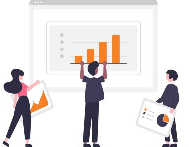 İnsanlar istatistikleri grafiklerle ilişkilendirerek veri görselleştirme kavramını