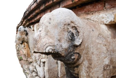 Sukhothai tarihi park Sculptue