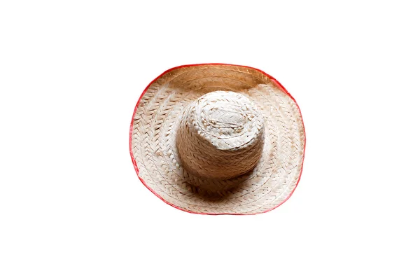 Straw hat isolated — Stock Photo, Image