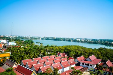 Khon Kaen manzara. Tayland.