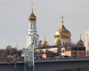 Eski geleneksel Rus kilisesi.