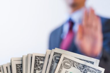 Para - hiçbir rüşvet ve yolsuzluk almak işadamı reddediyor