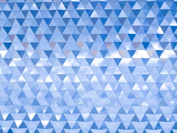 Fondo abstracto geométrico poli azul bajo en estilo triangular arrugado — Foto de Stock