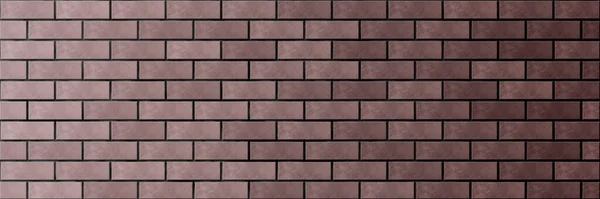 Brick flat wall. smooth brickwork. brick texture — Stock Fotó