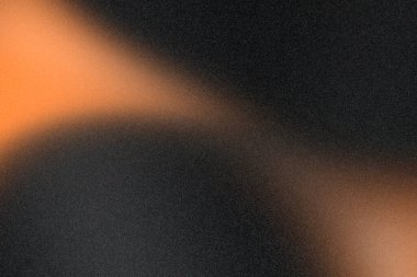 Turuncu Işıklı Canlı Siyah Siluetler, Parlak Turuncu Renklerle Vurgulanan Çene Düşüren Ebony Tasarımları Basit Modern Estetik Paketleme ve Sanayi Sanatı Örneği