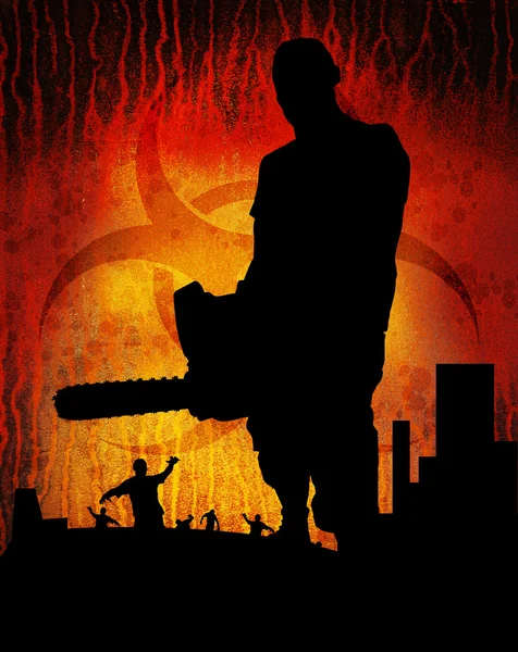 Slayer Chainsaw 1 — стоковое фото