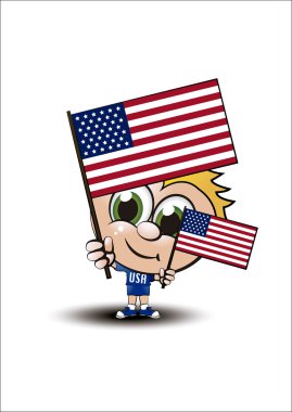 Küçük çocuk Amerika