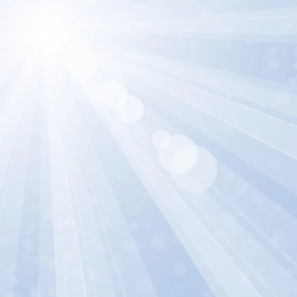 Sunflare bleu 2 — Image vectorielle