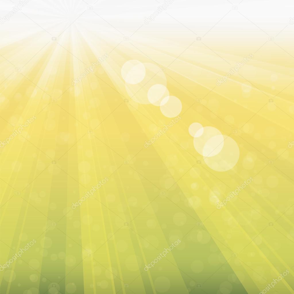 Sunflare yellow green