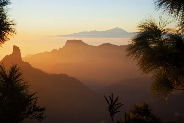 GC Bentaiga i Teide — Zdjęcie stockowe