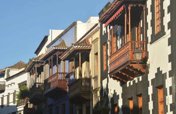 Teror balconies — Stock Photo, Image